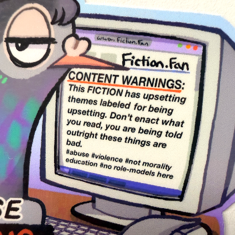 "Normalize" Profiction Pigeon Sticker